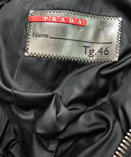 PRADA SPORTS（プラダスポーツ）PRADA SPORTS (プラダスポーツ) サイドジップウールダウンプルオーバー グレー サイズ:46の古着・服飾アイテム