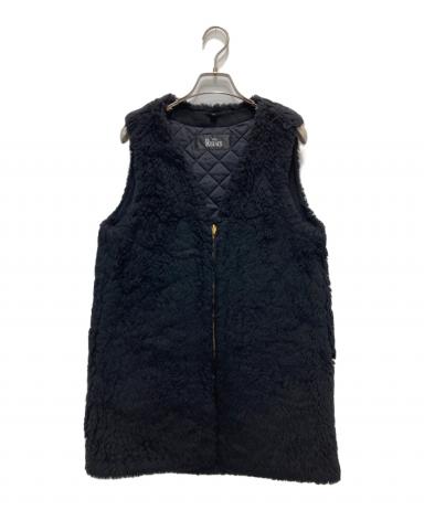 ザリラクス ボア ベスト 38 ホワイト THE RERACS レディース ザリラクス ボア ベスト 38 ホワイト THE RERACS レディース