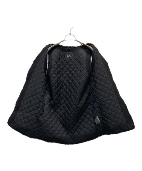 THE RERACS（ザ リラクス）THE RERACS (ザ リラクス) ボアライナーベスト ブラック サイズ:FREEの古着・服飾アイテム