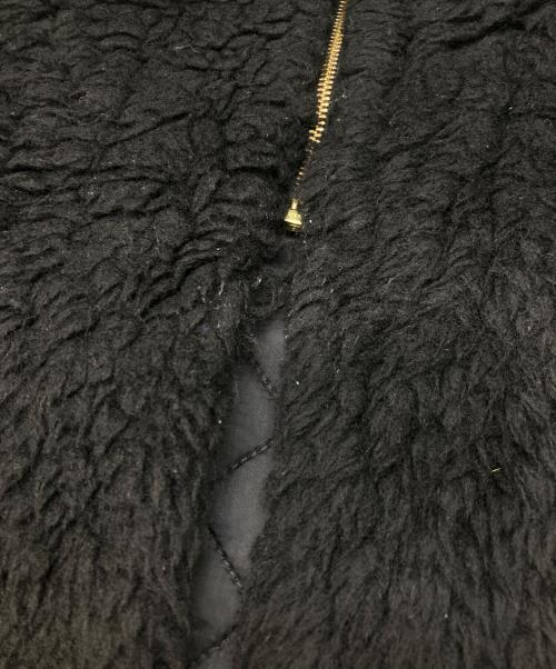 THE RERACS（ザ リラクス）THE RERACS (ザ リラクス) ボアライナーベスト ブラック サイズ:FREEの古着・服飾アイテム