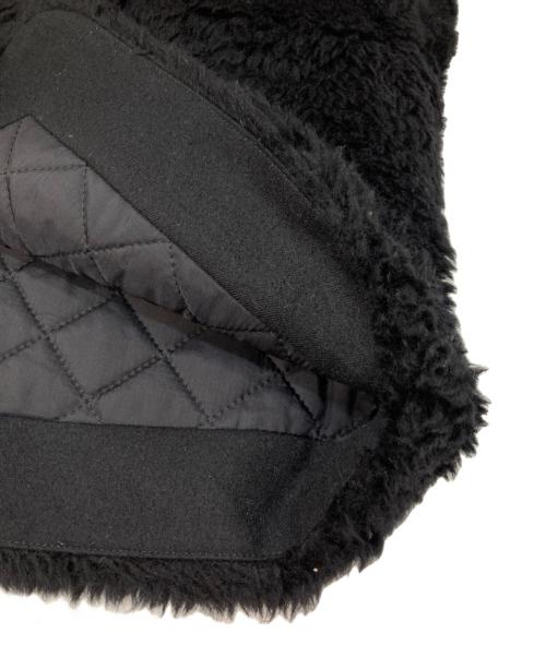 THE RERACS（ザ リラクス）THE RERACS (ザ リラクス) ボアライナーベスト ブラック サイズ:FREEの古着・服飾アイテム