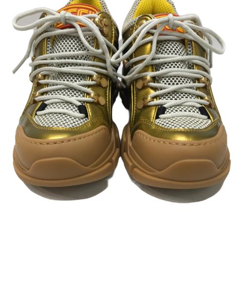 GUCCI（グッチ）GUCCI (グッチ) グッチ フラッシュトレック SEGA ゴールド サイズ:36 1/2の古着・服飾アイテム