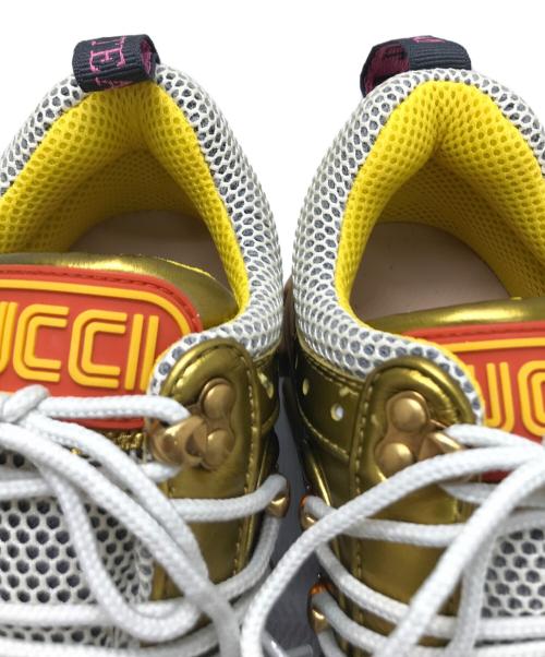 GUCCI（グッチ）GUCCI (グッチ) グッチ フラッシュトレック SEGA ゴールド サイズ:36 1/2の古着・服飾アイテム
