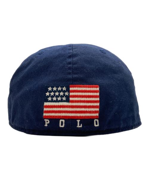 POLO RALPH LAUREN（ポロ・ラルフローレン）POLO RALPH LAUREN (ポロ・ラルフローレン) Ron Herman (ロンハーマン) ベースボールキャップ ネイビー サイズ:M/58CMの古着・服飾アイテム