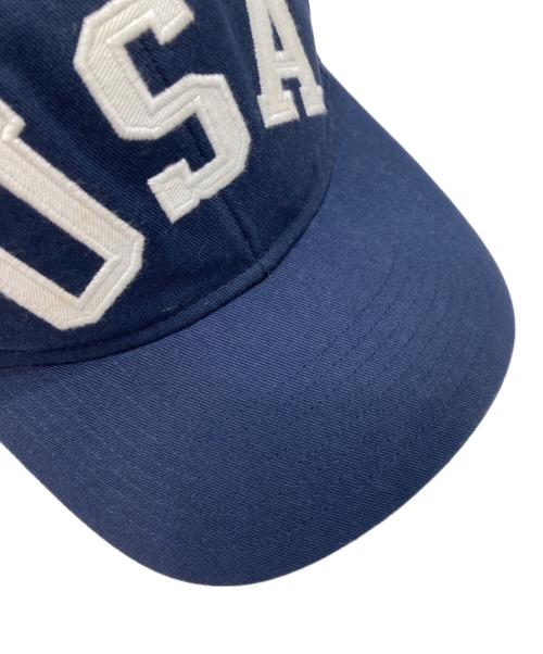 POLO RALPH LAUREN（ポロ・ラルフローレン）POLO RALPH LAUREN (ポロ・ラルフローレン) Ron Herman (ロンハーマン) ベースボールキャップ ネイビー サイズ:M/58CMの古着・服飾アイテム