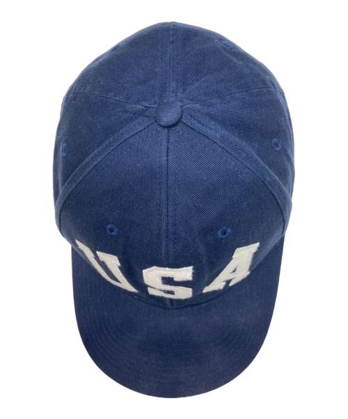 POLO RALPH LAUREN（ポロ・ラルフローレン）POLO RALPH LAUREN (ポロ・ラルフローレン) Ron Herman (ロンハーマン) ベースボールキャップ ネイビー サイズ:M/58CMの古着・服飾アイテム