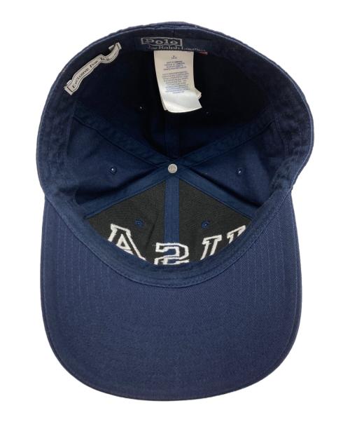 POLO RALPH LAUREN（ポロ・ラルフローレン）POLO RALPH LAUREN (ポロ・ラルフローレン) Ron Herman (ロンハーマン) ベースボールキャップ ネイビー サイズ:M/58CMの古着・服飾アイテム