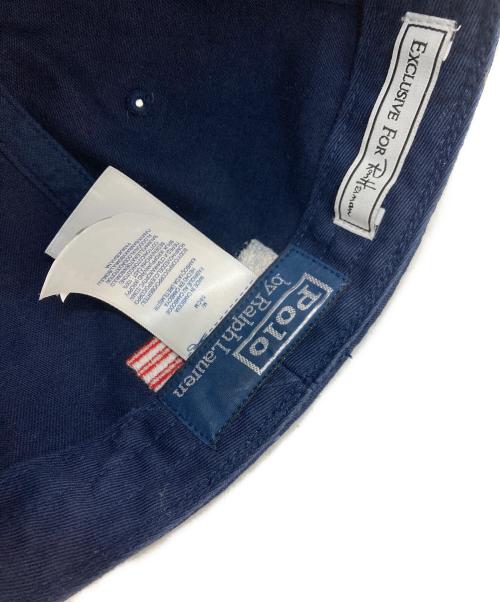 POLO RALPH LAUREN（ポロ・ラルフローレン）POLO RALPH LAUREN (ポロ・ラルフローレン) Ron Herman (ロンハーマン) ベースボールキャップ ネイビー サイズ:M/58CMの古着・服飾アイテム