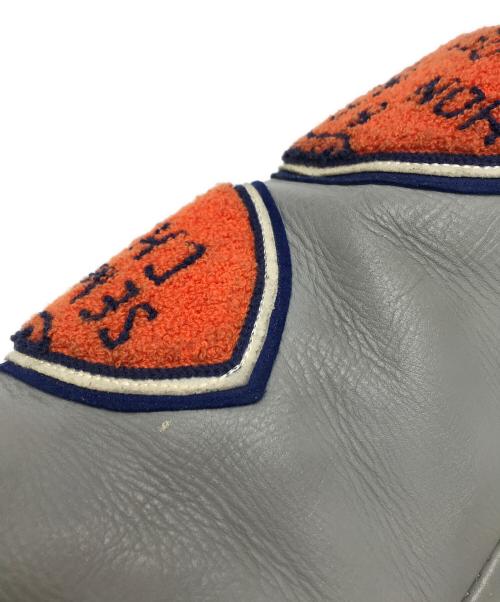 STYLE EYES（スタイルアイズ）STYLE EYES (スタイルアイズ) スタジャン ネイビー×グレー サイズ:38の古着・服飾アイテム