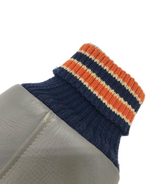 STYLE EYES（スタイルアイズ）STYLE EYES (スタイルアイズ) スタジャン ネイビー×グレー サイズ:38の古着・服飾アイテム