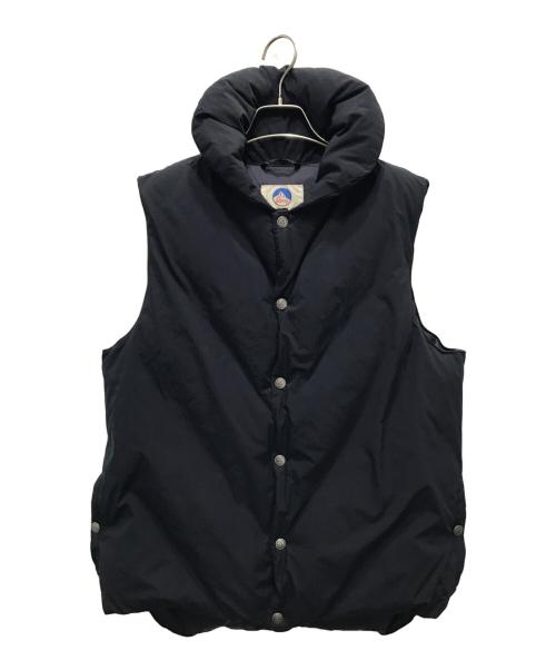 GERRY（ジェリー）GERRY (ジェリー) BEAMS F (ビームスエフ) KAPTAIN SUNSHINE (キャプテンサンシャイン) ダウンベスト ネイビー サイズ:Mの古着・服飾アイテム