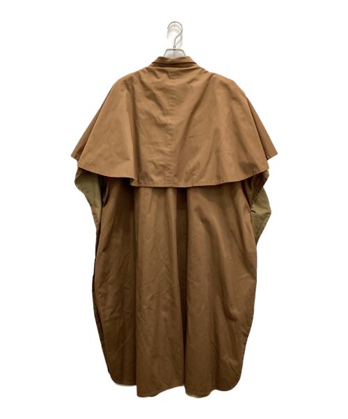 Heimkunft（ハイムクンフト）Heimkunft (ハイムクンフト) ケープコート ブラウン サイズ:FREEの古着・服飾アイテム