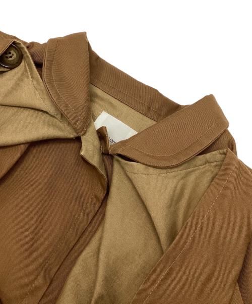 Heimkunft（ハイムクンフト）Heimkunft (ハイムクンフト) ケープコート ブラウン サイズ:FREEの古着・服飾アイテム