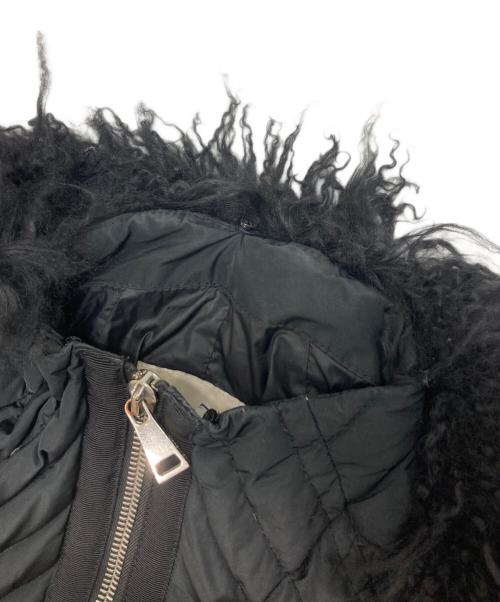 MONCLER（モンクレール）MONCLER (モンクレール) ダウンコート ブラック サイズ:1の古着・服飾アイテム