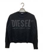DIESELディーゼル）の古着「クロップドニット」｜ブラック