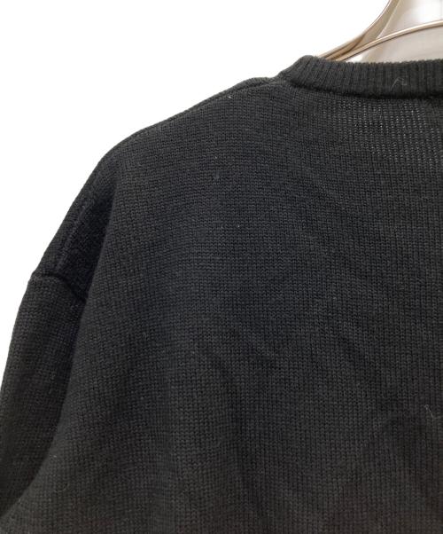 DIESEL（ディーゼル）DIESEL (ディーゼル) クロップドニット ブラック サイズ:12の古着・服飾アイテム