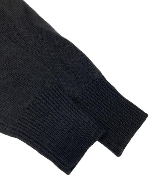 DIESEL（ディーゼル）DIESEL (ディーゼル) クロップドニット ブラック サイズ:12の古着・服飾アイテム