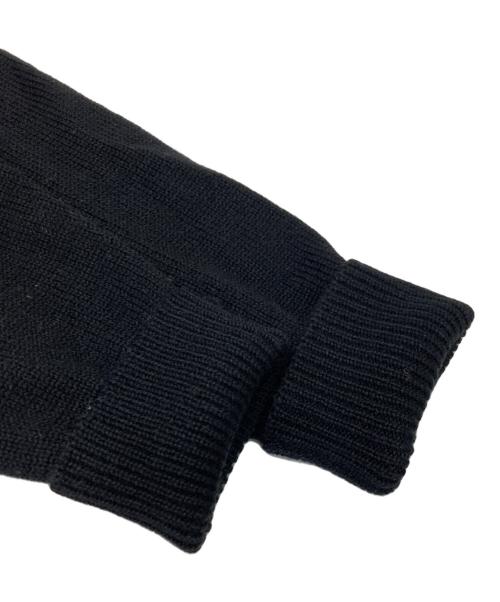 DIESEL（ディーゼル）DIESEL (ディーゼル) クロップドニット ブラック サイズ:12の古着・服飾アイテム