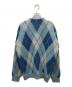 Needles (ニードルズ) Mohair Cardigan Argyle(モヘヤ カーディガン アーガイル) スカイブルー サイズ:M：13000円