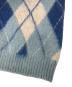 中古・古着 Needles (ニードルズ) Mohair Cardigan Argyle(モヘヤ カーディガン アーガイル) スカイブルー サイズ:M：13000円