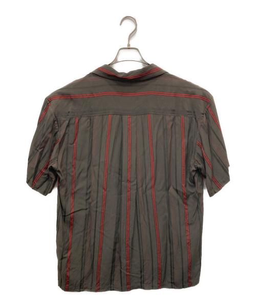 CLANE HOMME（クラネ オム）CLANE HOMME (クラネ オム) オープンカラーシャツ ブラウン サイズ:2の古着・服飾アイテム