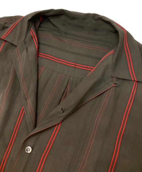 CLANE HOMME（クラネ オム）CLANE HOMME (クラネ オム) オープンカラーシャツ ブラウン サイズ:2の古着・服飾アイテム