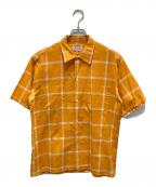 McGREGORマクレガー）の古着「オープンカラーシャツ」｜オレンジ