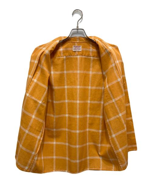 McGREGOR（マクレガー）McGREGOR (マクレガー) オープンカラーシャツ オレンジ サイズ:Mの古着・服飾アイテム