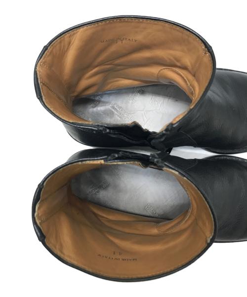 Maison Margiela（メゾンマルジェラ）Maison Margiela (メゾンマルジェラ) サイドジップブーツ ブラック サイズ:41の古着・服飾アイテム