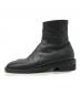 Maison Margiela (メゾンマルジェラ) サイドジップブーツ ブラック サイズ:41：30000円