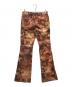 TORNADO MART (トルネードマート) 総柄フレアパンツ オレンジ サイズ:M：7000円