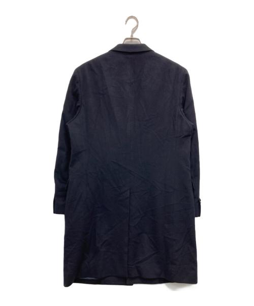 BARNEYS NEWYORK（バーニーズ・ニューヨーク）BARNEYS NEWYORK (バーニーズ・ニューヨーク) カシミヤコート ブラック サイズ:52の古着・服飾アイテム