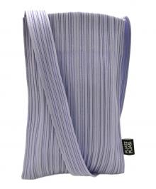 PLEATS PLEASE（プリーツプリーズ）の古着「CREPE KNIT BAG」｜ラベンダー