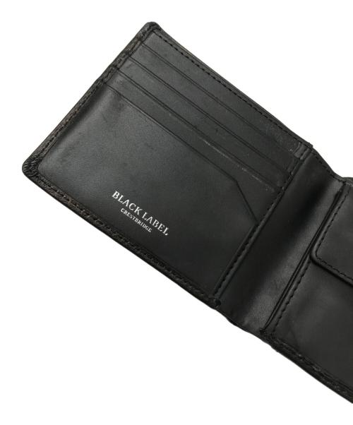 BLACK LABEL CRESTBRIDGE（ブラックレーベル クレストブリッジ）BLACK LABEL CRESTBRIDGE (ブラックレーベル クレストブリッジ) 財布 ブラックの古着・服飾アイテム