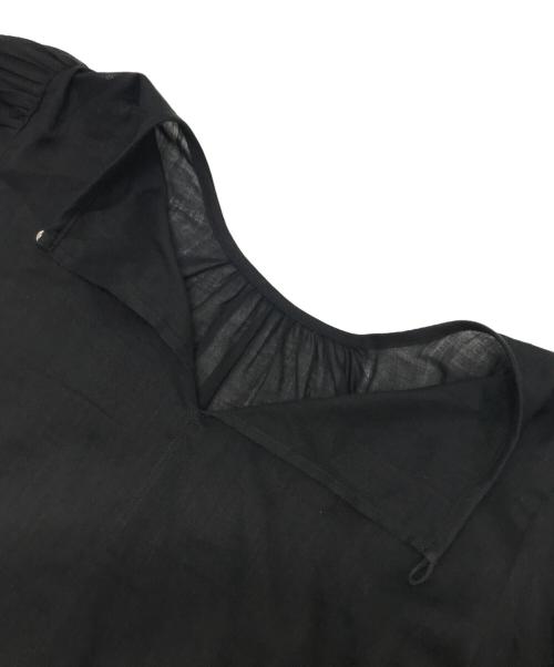 ANAYI（アナイ）ANAYI (アナイ) カットワークブラウス ブラック サイズ:38の古着・服飾アイテム