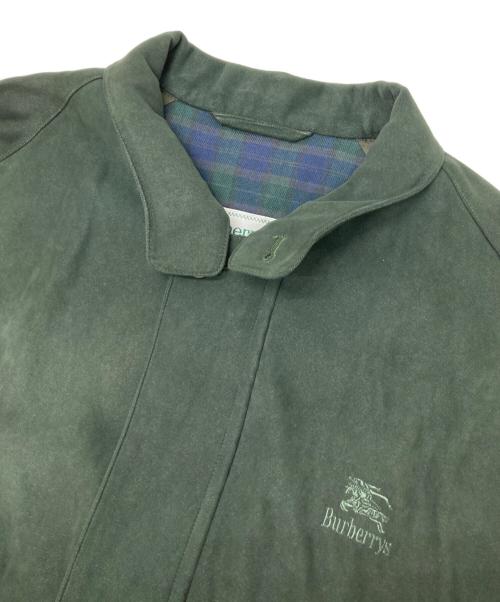 Burberry's（バーバリー）Burberry's (バーバリーズ) スイングトップ グリーン サイズ:Mの古着・服飾アイテム