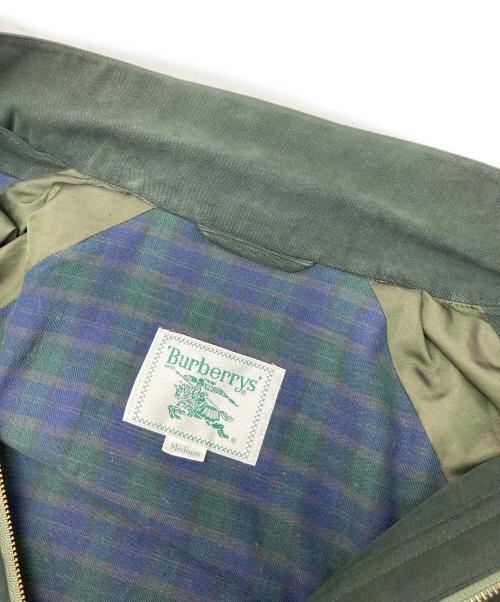 Burberry's（バーバリー）Burberry's (バーバリーズ) スイングトップ グリーン サイズ:Mの古着・服飾アイテム