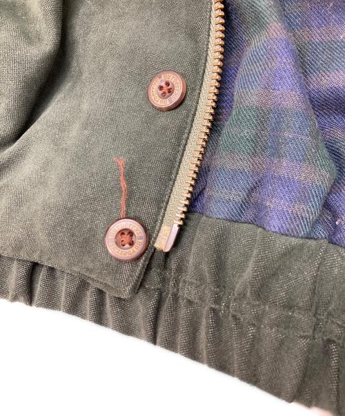 Burberry's（バーバリー）Burberry's (バーバリーズ) スイングトップ グリーン サイズ:Mの古着・服飾アイテム