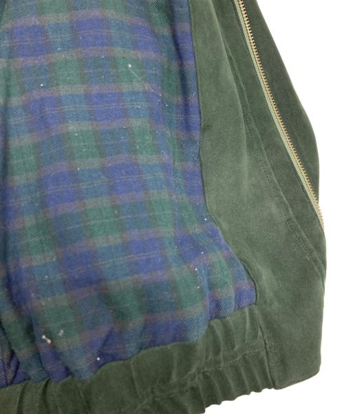 Burberry's（バーバリー）Burberry's (バーバリーズ) スイングトップ グリーン サイズ:Mの古着・服飾アイテム