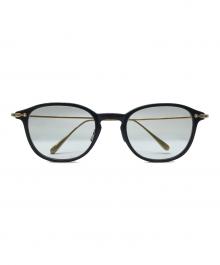 OLIVER PEOPLES（オリバーピープルズ）の古着「サングラス」｜ブラック×ゴールド