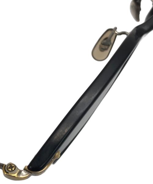 OLIVER PEOPLES（オリバーピープルズ）OLIVER PEOPLES (オリバーピープルズ) サングラス ブラック×ゴールド サイズ:47□21-145の古着・服飾アイテム