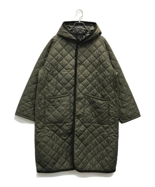 Auchincoal（オーケンコール）AUCHINCOAL (オーケンコール) キルティングコート カーキ サイズ:40の古着・服飾アイテム