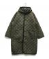 AUCHINCOAL（オーケンコール）の古着「キルティングコート」｜カーキ