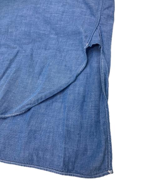 COMOLI（コモリ）COMOLI (コモリ) ベタシャンバドカラーシャツ ブルー サイズ:1の古着・服飾アイテム