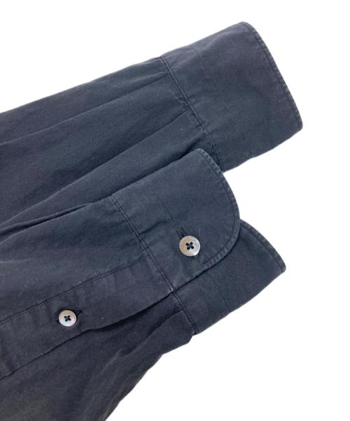 COMOLI（コモリ）COMOLI (コモリ) バンドカラーシャツ ネイビー サイズ:1の古着・服飾アイテム
