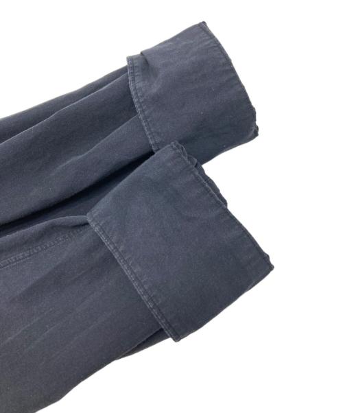 COMOLI（コモリ）COMOLI (コモリ) バンドカラーシャツ ネイビー サイズ:1の古着・服飾アイテム