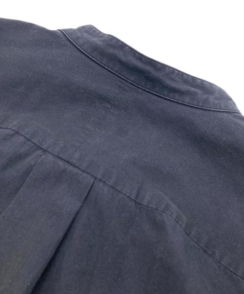 COMOLI（コモリ）COMOLI (コモリ) バンドカラーシャツ ネイビー サイズ:1の古着・服飾アイテム