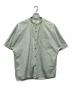 rajabrooke（ラジャブルック）の古着「バンドカラーシャツ」｜グリーン