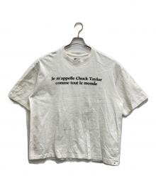 CONVERSE ADDICT（コンバース アディクト）の古着「PRINTED T-SHIRT」｜ホワイト