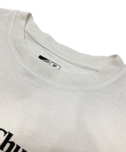 CONVERSE ADDICT（コンバース アディクト）CONVERSE ADDICT (コンバース アディクト) PRINTED T-SHIRT ホワイト サイズ:3の古着・服飾アイテム